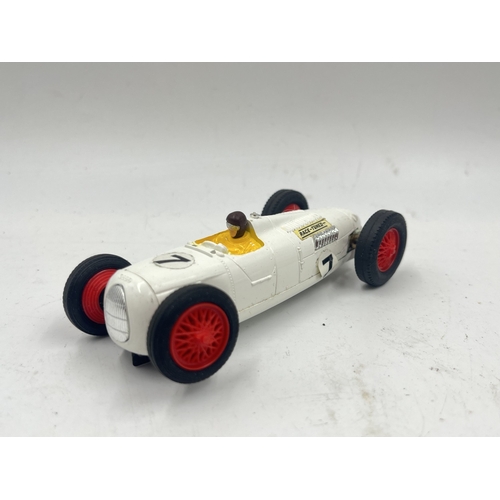 339 - A boxed mid 20th century Tri-ang Scalextric C/96 Auto-Union (1936) No 7 type C race-tuned slot car
