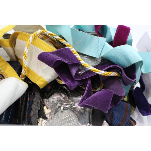 2241 - Religious Medals & Medallions Collection Inc St George, By God's Help Etc