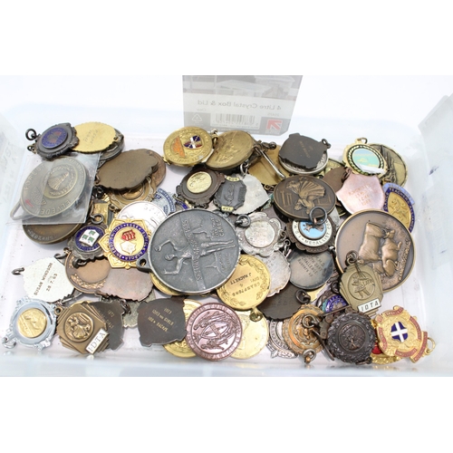 2249 - Mixed Sporting Medals &  Medallions Inc 1966 World Cup, WW2 Era, 1943 Dated Etc