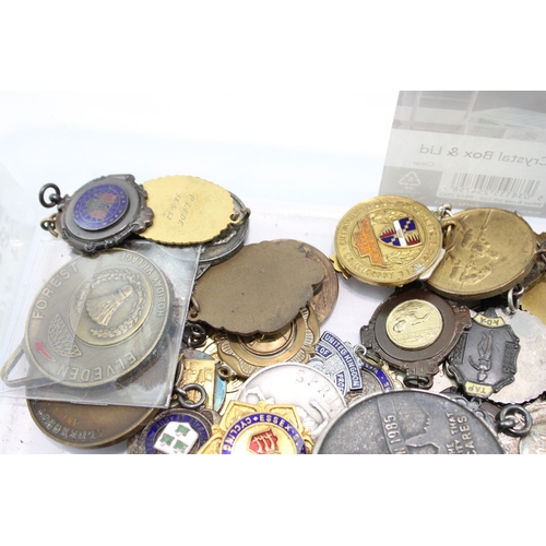 2249 - Mixed Sporting Medals &  Medallions Inc 1966 World Cup, WW2 Era, 1943 Dated Etc