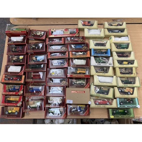 Approx. fifty four boxed Matchbox Models of Yesteryear diecast model ...