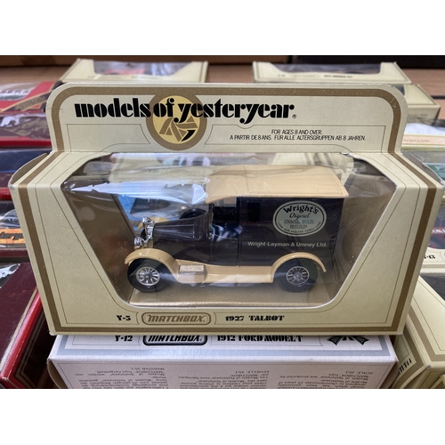 Approx. fifty four boxed Matchbox Models of Yesteryear diecast model ...