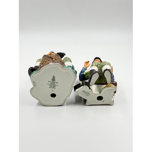 272 - Two Royal Doulton figurines, The Lobster Man HN2317 and Tall Story HN2248