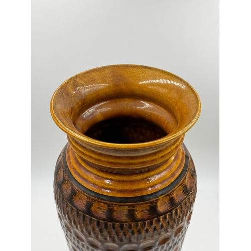 293 - A mid 20th century West German Bay Keramik 76-40 floor vase
