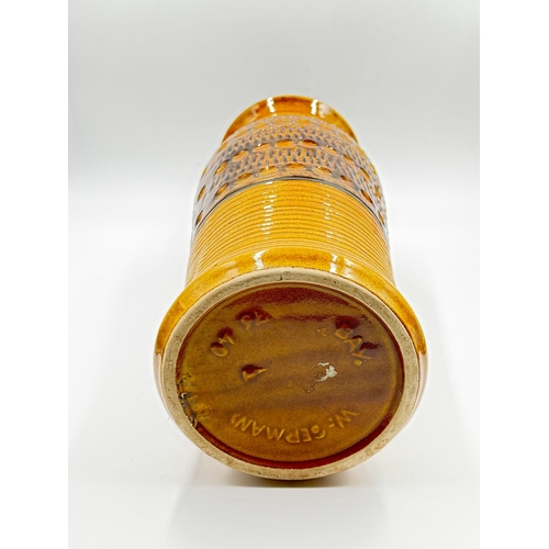 293 - A mid 20th century West German Bay Keramik 76-40 floor vase