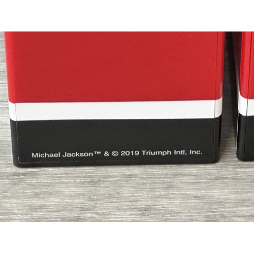 171 - A boxed Medicom Toy Bearbrick Michael Jackson's Thriller Red Jacket 1000% collectable figure