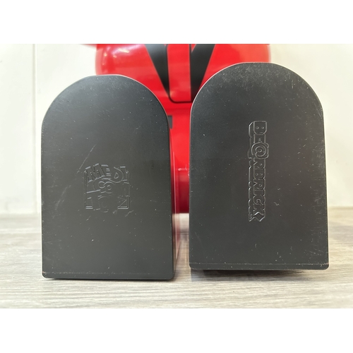 171 - A boxed Medicom Toy Bearbrick Michael Jackson's Thriller Red Jacket 1000% collectable figure