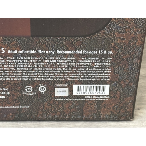 171 - A boxed Medicom Toy Bearbrick Michael Jackson's Thriller Red Jacket 1000% collectable figure