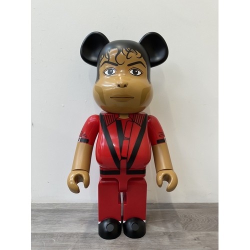 171 - A boxed Medicom Toy Bearbrick Michael Jackson's Thriller Red Jacket 1000% collectable figure