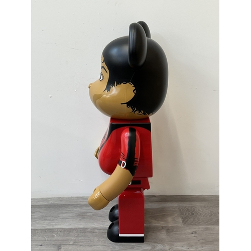 171 - A boxed Medicom Toy Bearbrick Michael Jackson's Thriller Red Jacket 1000% collectable figure