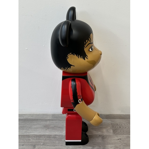 171 - A boxed Medicom Toy Bearbrick Michael Jackson's Thriller Red Jacket 1000% collectable figure