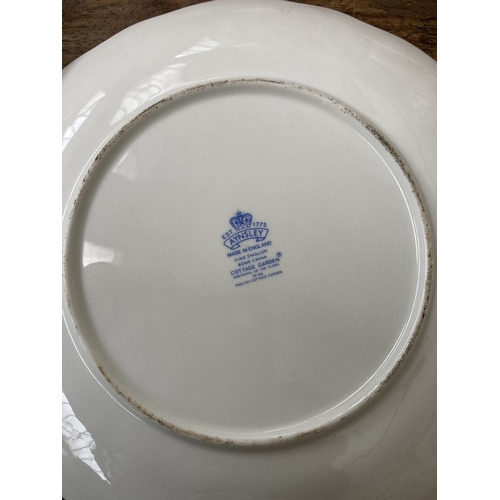 335 - Thirty eight pieces of Aynsley ceramics to include Somerset, Cottage Garden etc.