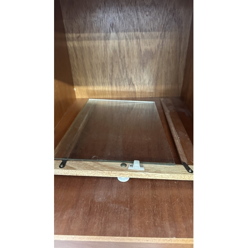 A mid 20th century Beautility teak double wardrobe with fitted interior ...