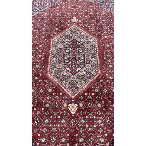183 - A Hand Made Carpets Ltd. Royal Keshan 100% wool rug with hand knotted fringes - approx. 300cm x 200c... 