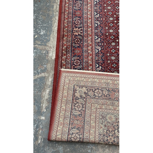 183 - A Hand Made Carpets Ltd. Royal Keshan 100% wool rug with hand knotted fringes - approx. 300cm x 200c... 