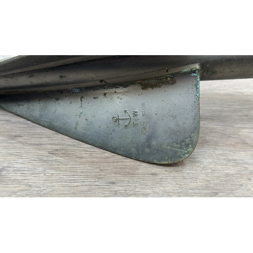 214 - A wooden cased Thomas Walker & Son Excelsior IV Patent ship's log - case approx. 12cm high x 28cm wi... 