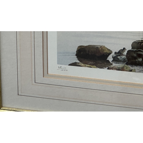 228 - Two framed pictures, one gilt framed floral still life oil on canvas - approx. 40cm high x 49cm wide... 