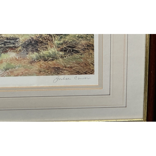 228 - Two framed pictures, one gilt framed floral still life oil on canvas - approx. 40cm high x 49cm wide... 