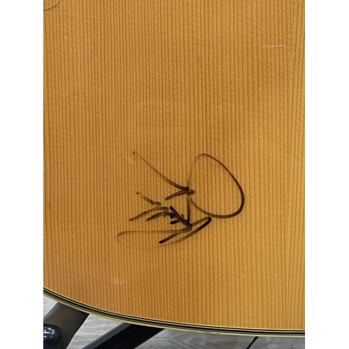 1 - A Bon Jovi signed guitar poker combo: a very special package numbered 12 of 20. Each package contain... 
