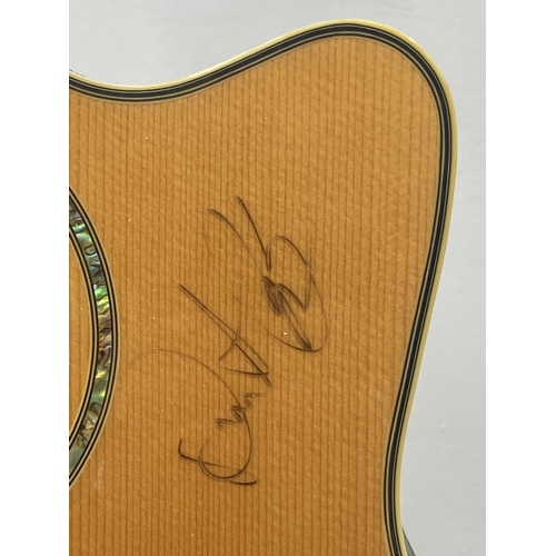 1 - A Bon Jovi signed guitar poker combo: a very special package numbered 12 of 20. Each package contain... 