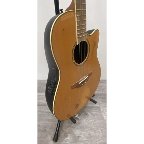 1 - A Bon Jovi signed guitar poker combo: a very special package numbered 12 of 20. Each package contain... 