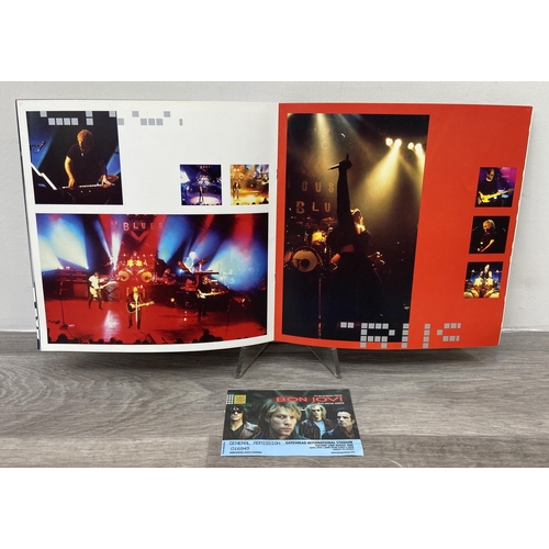 101 - An official Bon Jovi 'Crush Tour' 2000 UK tour programme together with a ticket for Gateshead Intern... 
