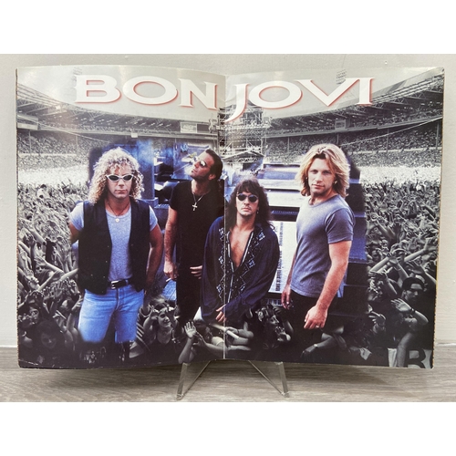 105 - Six items of memorabilia from Bon Jovi's These Days Tour 1996 European and Japan legs, to include an... 