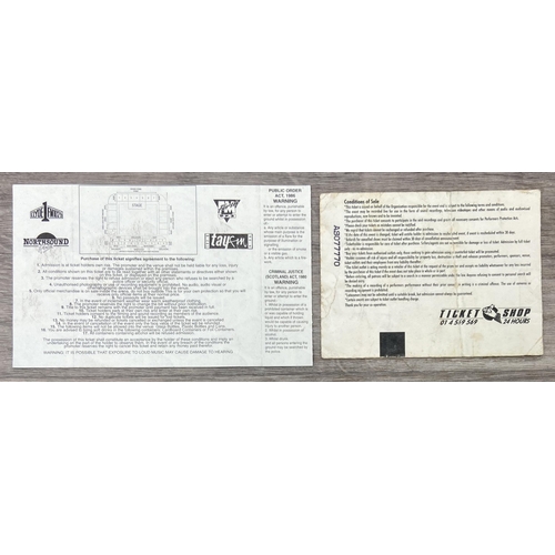 105 - Six items of memorabilia from Bon Jovi's These Days Tour 1996 European and Japan legs, to include an... 