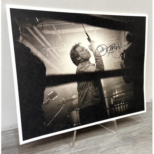 117 - A Jon Bon Jovi hand-signed photo card, obtained through official VIP ticket packages during the band... 