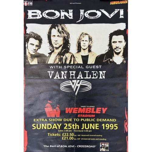 A promotional concert poster for Bon Jovi's These Days Tour on