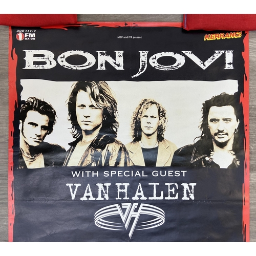 A promotional concert poster for Bon Jovi's These Days Tour on