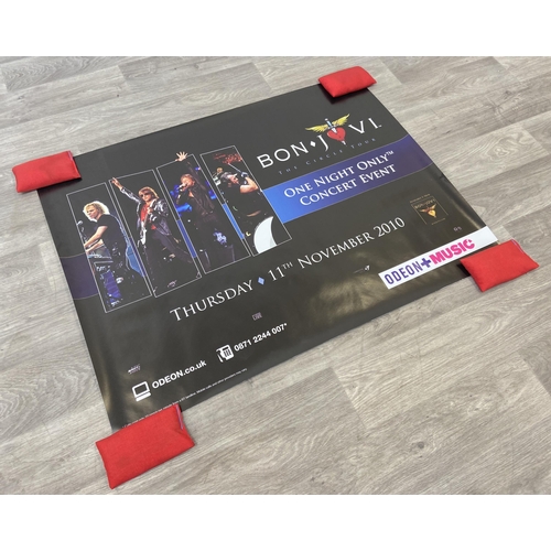 15 - Original UK Quad film poster for Bon Jovi's The Circle Tour. This concert film was originally releas... 