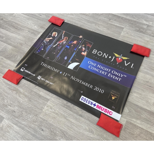 15 - Original UK Quad film poster for Bon Jovi's The Circle Tour. This concert film was originally releas... 