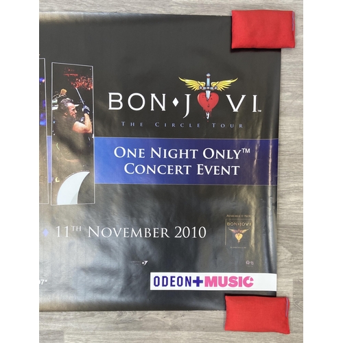 15 - Original UK Quad film poster for Bon Jovi's The Circle Tour. This concert film was originally releas... 