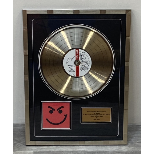 2 - A signed limited edition gold record presentation recognizing sales of the album 'Have A Nice Day' b... 