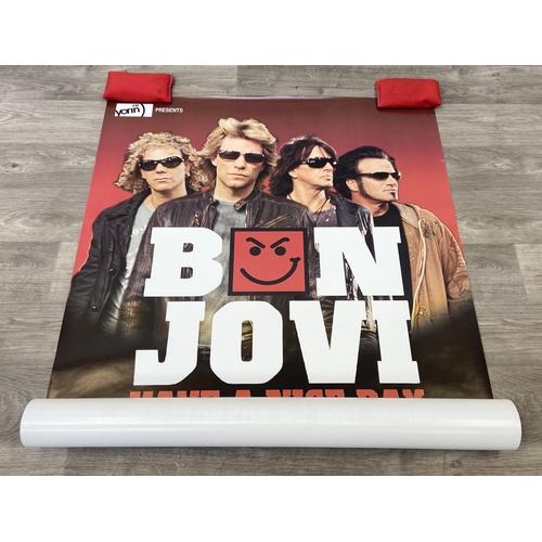 20 - A promotional concert poster for Bon Jovi's Have A Nice Day Tour on May 25th, 2006, at the Goffertpa... 