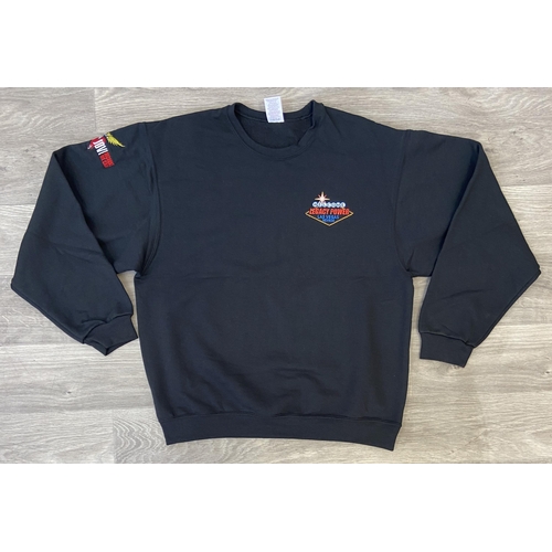 29 - Four Items: Two crew neck sweatshirts made for the tour staff on Bon Jovi's Because We Can Tour in 2... 