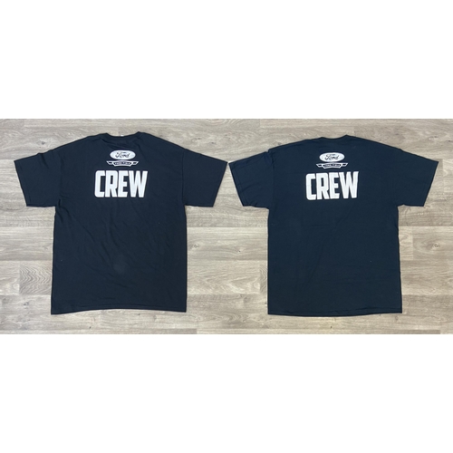 29 - Four Items: Two crew neck sweatshirts made for the tour staff on Bon Jovi's Because We Can Tour in 2... 