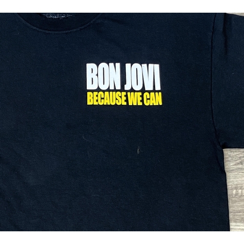29 - Four Items: Two crew neck sweatshirts made for the tour staff on Bon Jovi's Because We Can Tour in 2... 
