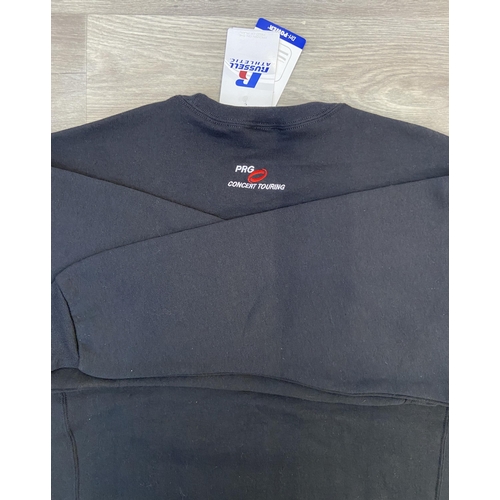 32 - Two items of staff workwear from Bon Jovi's Because We Can Tour in 2013: one Nike Dri-Fit blue polo ... 