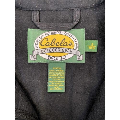 44 - A Bon Jovi Lost Highway tour crew fleece gilet by Cabela's in grey features a full-length front zipp... 