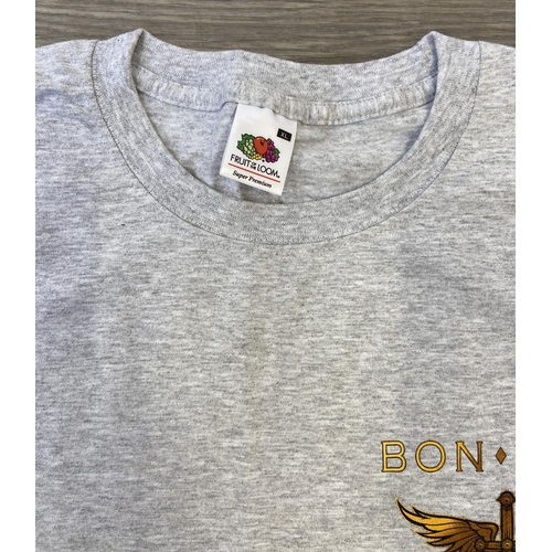 47 - Two Bon Jovi 2011 local crew t-shirts: these were given to staff and crew members working on the UK ... 