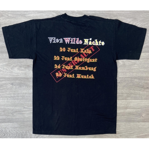 Three tour t-shirts from the Bon Jovi One Wild Night Tour 2001