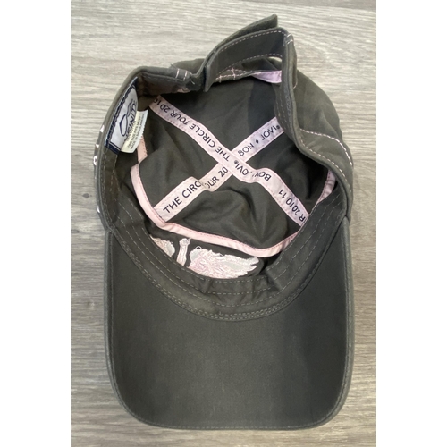 61 - Four baseball caps: one for Bon Jovi's The Circle Tour and three for Bon Jovi's 2011 Greatest Hits T... 