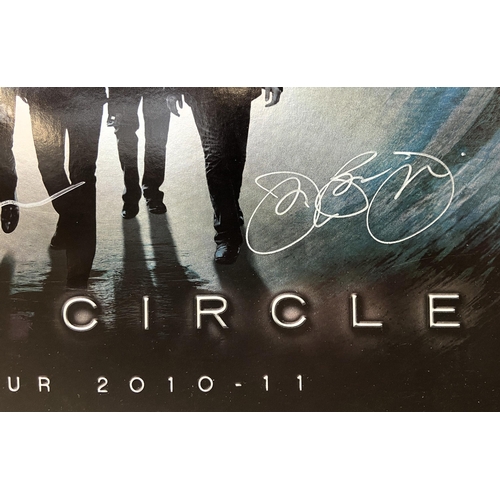 69 - A signed tour programme, Bon Jovi's 'The Circle Tour 2010-2011,' features hand-signed autographs fro... 