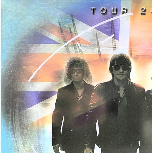 70 - A signed tour programme, Bon Jovi's 'The Circle Tour 2010-2011,' UK variant, features hand-signed au... 
