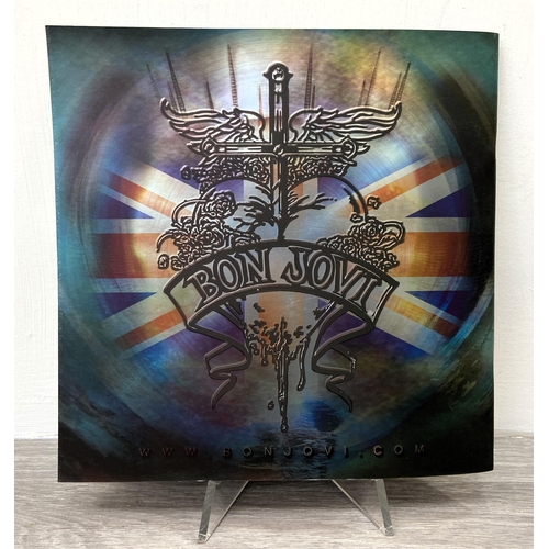 70 - A signed tour programme, Bon Jovi's 'The Circle Tour 2010-2011,' UK variant, features hand-signed au... 
