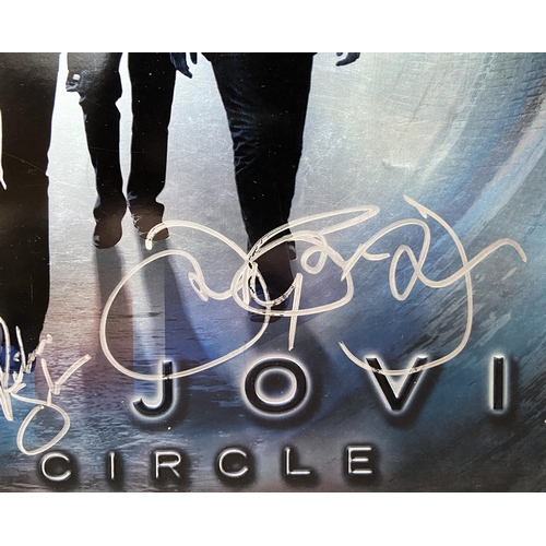 71 - A signed tour programme, Bon Jovi's 'The Circle Tour 2010-2011,' UK variant, features hand-signed au... 