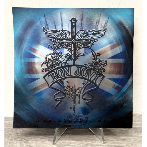 72 - A signed tour programme, Bon Jovi's 'The Circle Tour 2010-2011,' UK variant, features hand-signed au... 