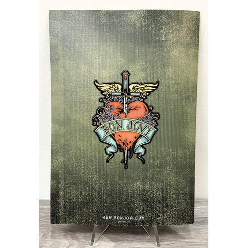 74 - A signed tour programme, Bon Jovi's 'Lost Highway Tour 2007-2008,' features hand-signed autographs f... 